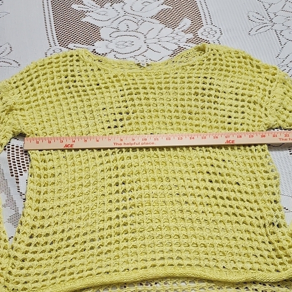 POL Yellow Women's Knit Sweater - Picture 5 of 9